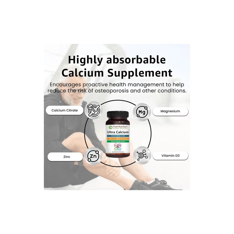 Pure Nutrition Calcio Citrato Malato 1000 Tab