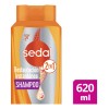 SEDAL Shampoo Restauración Instantánea 2 en 1, ideal para reparar