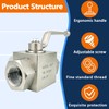 Autovo Hydraulic Valve 1 Inch 4568 PSI High Pressure, Shut-Off