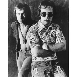 ELTON JOHN & BERNIE TAUPIN 8X10 Photo