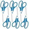 Blue Scissors, Rkqoa 8" All Purpose Scissors Pack of 6