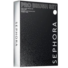 SEPHORA COLLECTION PRO 8-Piece Face & Eye Brush Set