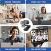 Nolansend 4K Webcam for PC, With Privacy Cover, White Balance,