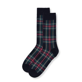 Men's Cotton Tartan Socks | Black Watch, Royal Stewart, Lindsay - Gift for Him (UK, Numeric, 6, 9, Regular, Regular, Stewart Modern)