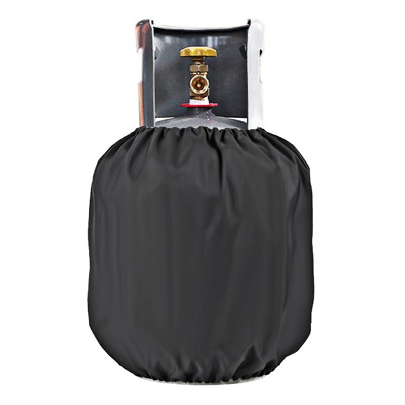 Outdoor Black Propane Tank Barbecue Gas Tanks Cover for 20lb