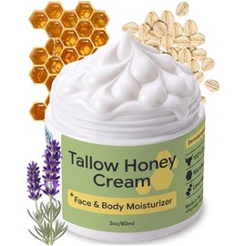Clearbody Organics Crema de sargo de ternera y bálsamo de miel (2oz)