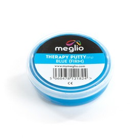 Meglio Therapy Clay Solid Blue 57g Hand Training Rehab