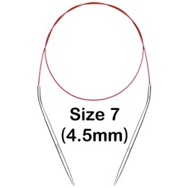 Seawhisper- Circular Knitting Needles Size 7 40 Inch Metal Knitting Needles Set Stainless