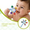 Baby Rattles 0-6 Months, Teething Toy for Newborns, Sensory Rattle