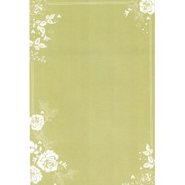 Anniversary Card for Mum and Dad, Elegant Floral Design with 8 Page Insert, Silver and Gold large card