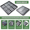 Cast Iron Drain Grate, 8 * 20in Heavy Duty Outdoor