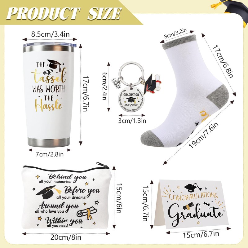 saerryor College Graduation Congratulations Gifts Tumbler for Her Him