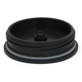 Simple Modern Twist Lid - Fits Classic Tumblers, Journey Travel Mugs and Scout Coffee Mugs - Internally Threaded Splash Proof Lid - Midnight Black