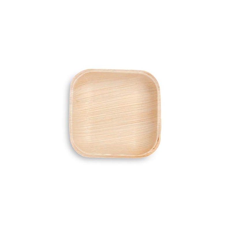 The Good Plate - 5" Square Areca Palm Leaf Plate
