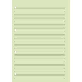 BRUNNEN School Pad A4 Type 3 3rd Grade 50 Sheets Premium