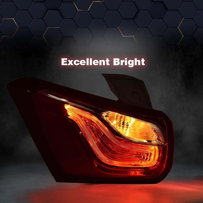 PIT66 LED Tail Light Outer Compatible With Chevy Equinox 2018