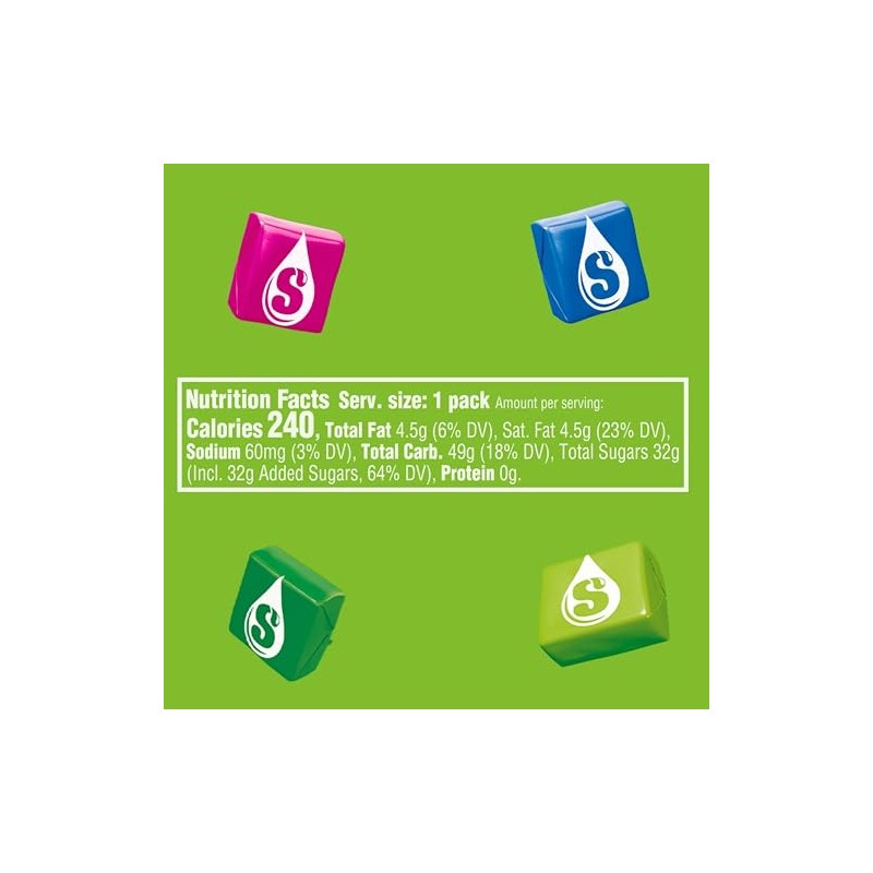 ASSORTIT X STARBURST Sour Fruit Chews, 1.5 lb (24 oz)