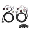2Pcs Rear Driver and Passenger Side Tail Light Wiring Harness