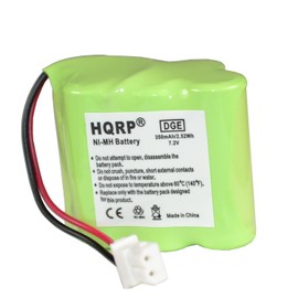 HQRP Transmitter Battery Compatible with Dt-Systems EDT Series Super Trainer Dog Training Collar fits EDT 100, EDT 102 + Coaster