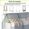 Protector de Ropa Colgante,Funda protectora para ropa, ideal para vestidos,