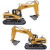 fisca Remote Control Excavator RC Construction Vehicles 15 Channel 2.4G