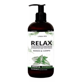 Laferv Aceite Masaje Natural Spa Menta Romero Riquisimo 500 Ml