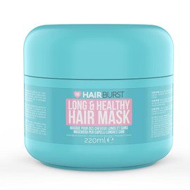 HAIR BURST Hair Mask for Damaged Hair, Deep Repair Conditioner with Heat Protection for Hair, Hair Care Formula with Coconut Oil, Argan Oil & Avocado Oil, 220 ml