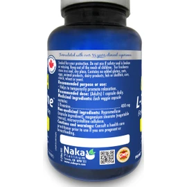 Naka Platinum Ultra L-Theanine, 400mg, Promotes Relaxation (75 vcaps)