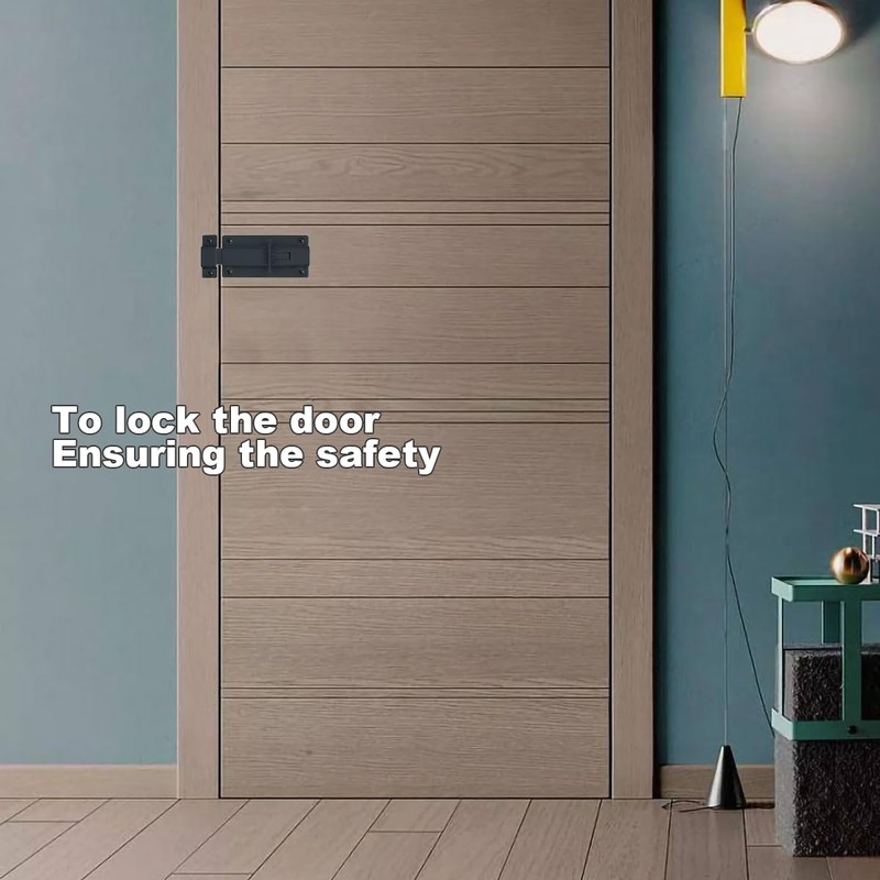 XXW Barrel Bolt Door Latch, Thickened Stainless Steel Sliding Door
