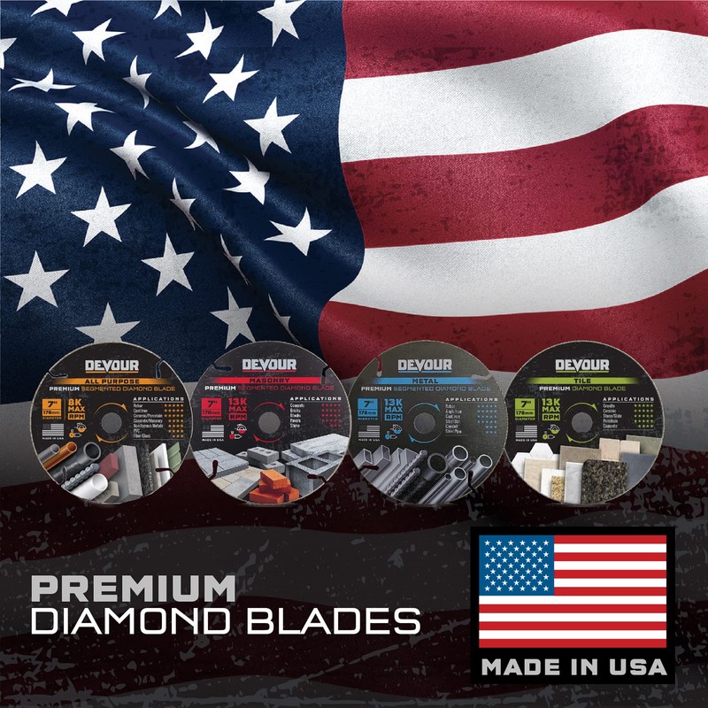 DEVOUR NT045AP 4.5" Premium Diamond All Purpose Blade
