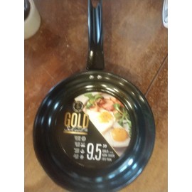 Gold Select 9.5" IKO Gold Select Frying Pan Nonstick Heavy Skillet Free Ptfe,pfoa, (1-FRZ.)