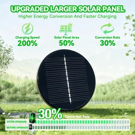 Solar Pathway Lights Outdoor Waterproof, 4 Pack Stainless Steel Stake Lights, Bright 35LM 3000K Warm White LED, IP65 Auto On/Off Landscape Lighting for Garden, Yard, Lawn, Walkway, Patio, Driveway