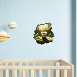 Mouse Reading Book Wall Murals Peel and Stick for Kids Room, Classroom Wall Decor - 3D Effect Wall Mural, Ideal Wall Stickers & Murals, Decorative Decal for Educational Spaces Design 13