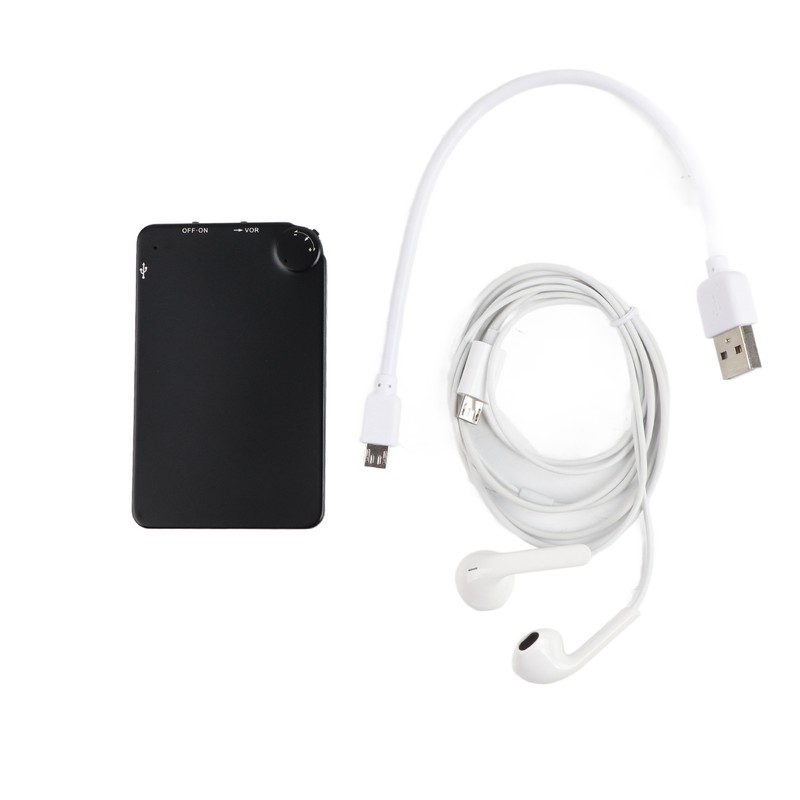 Voice Activated Recorder Portable Adjustable Noise Reduction Sound Recording Device