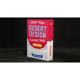 Murphy's Magic Supplies, Inc. Desert Design (Ruby Red) Playing Cards