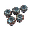 Shiwaki 5 x Knobs, Cupboard Drawer Handles, Cupboard Handles, Ceramic
