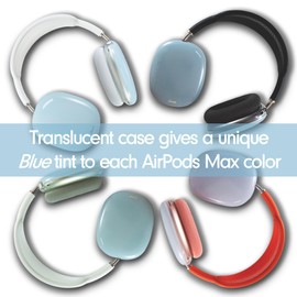 Sonix Protective Case Cover for AirPods Max Headphones | Jelly Series | Jelly Sky Blue