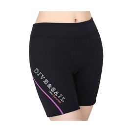Cokar Swimming Trunks Neoprene Shorts 1.5 mm Unisex Short Breathable Water Sports Swimming Snorkelling M Purple
