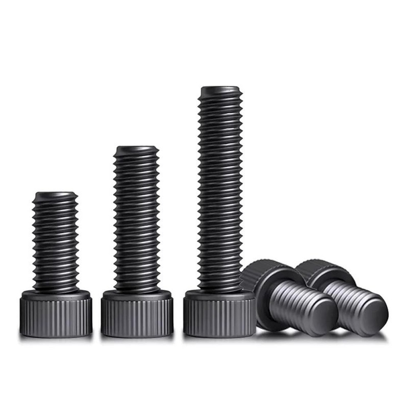 Junter 100pcs M1.6 x 16mm Black Alloy Class 12.9 Allen