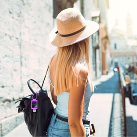 VHOPMORE Portable Empty Travel Bottles Set (5 Pack), 30 ml Leak Proof Refillable Liquid Containers Cute Cartoon Design Keychain Bottles Perfect for Travel, Outdoor Activities, Shcool