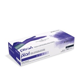 Unigloves Cobald Pearl 1013 Disposable Gloves Nitrile Blue Size M Medium Pack of 100