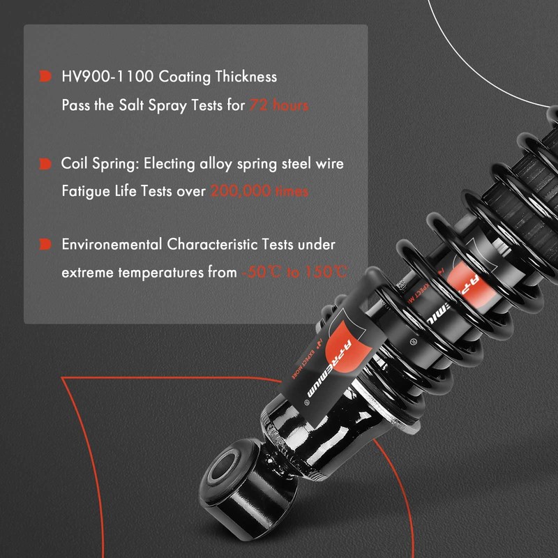 A-Premium Rear Load Adjusting Shock Absorber with Coil Spring Compatible