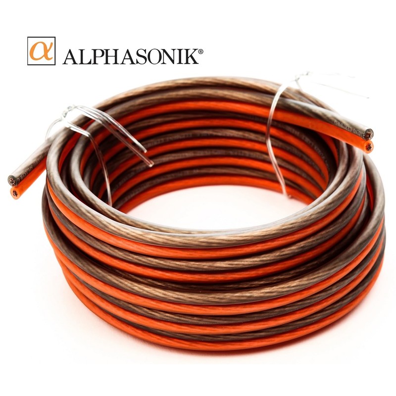 Alphasonik AAK0G Premium 0-Gauge Complete Car Amplifier Installation Kit Hyper-Flex