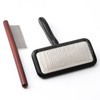 Carpet Rake Sheepskin Wool Brush and Sheepskin Brush Cleaner Comb,