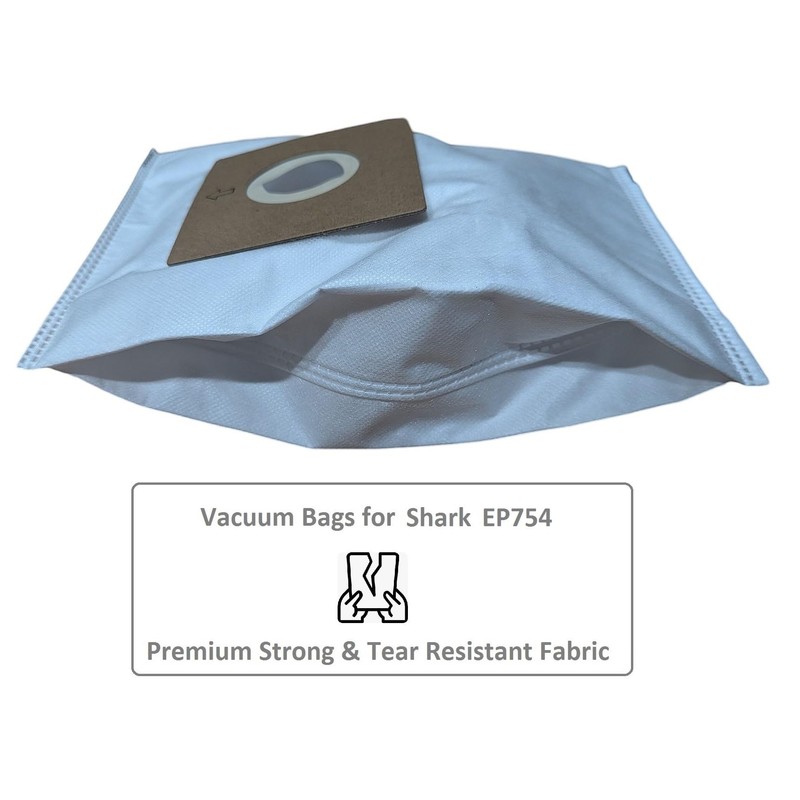 DAVIX [5 Pack] Vacuum Dust Bags for Shark EP754 and