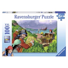 Ravensburger 10977 Pirate Treasure Children's Puzzle 100 Pieces