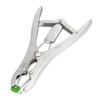 Stainless Steel Castration Pliers Clamp with 100PCS Tail Docking Rings