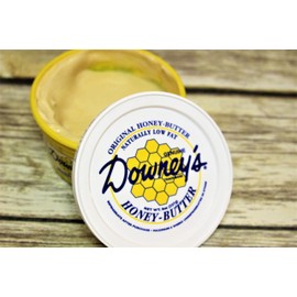 AmishTastes Downey's All-Natural Original Honey Butter, Favorite Amish Food, 8 Oz. (Pack of 2)