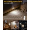 SZOKLED LED Motion Sensor Puck Lights, Rechargeable Under Cabinet Lights,