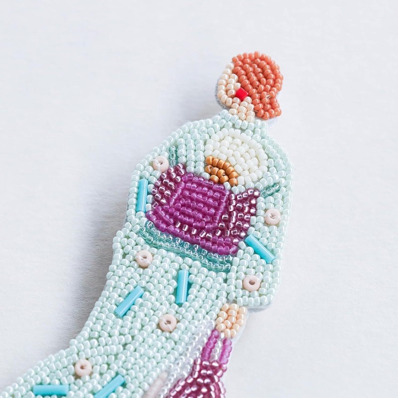 MIYUKI HCA14//12 Beads Kit, Outing Brooch Kit, Festival